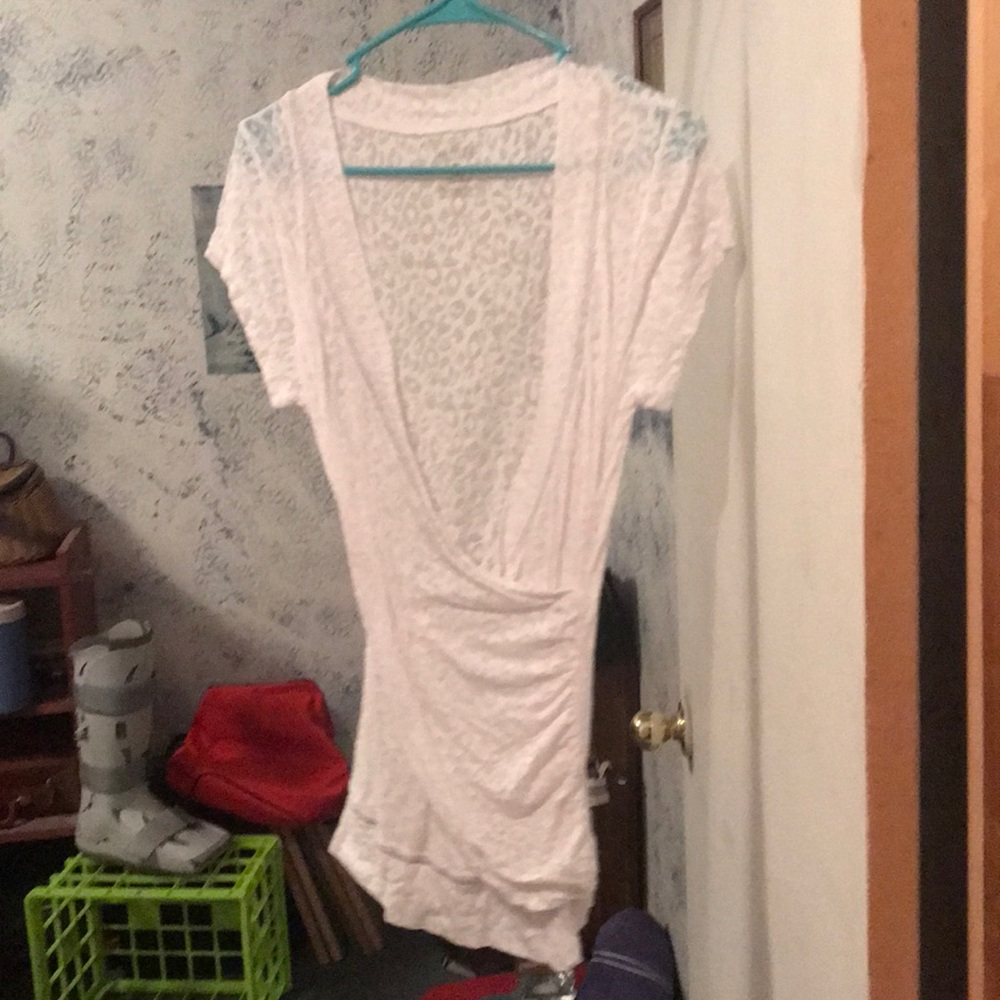 White vanity burn out